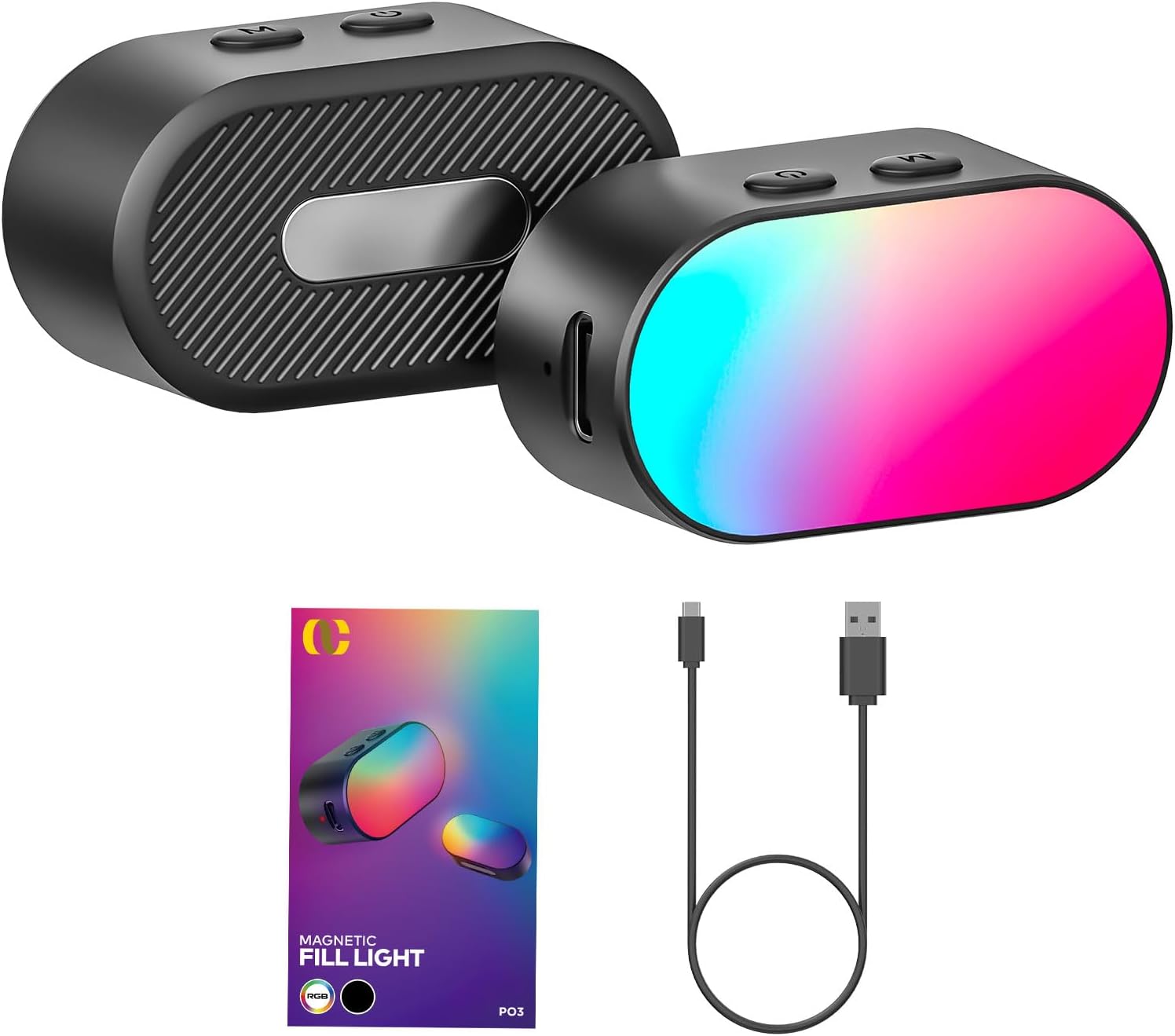 Photography Lighting Color - AOCHUAN Lampu Isi Magnetik RGB Mini