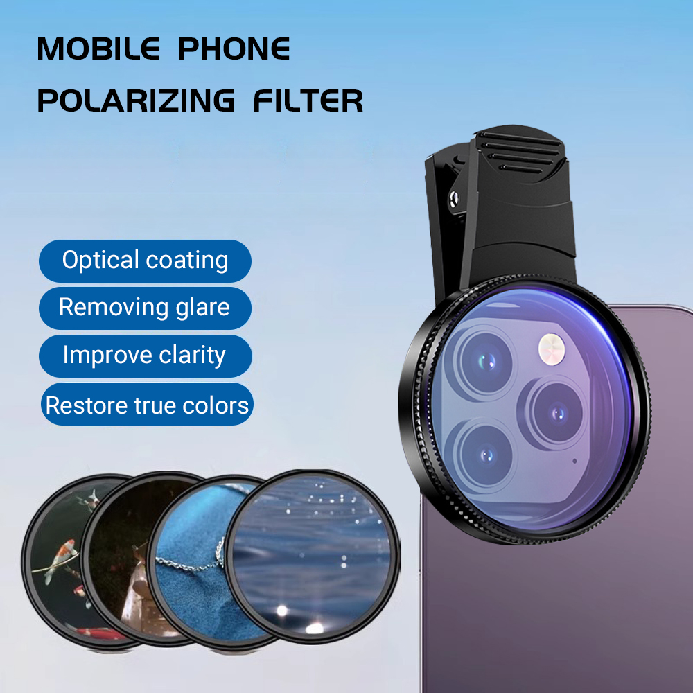 Photography Lighting Beginners - Kit Filter Kamera Smartphone Clip-On 52mm,