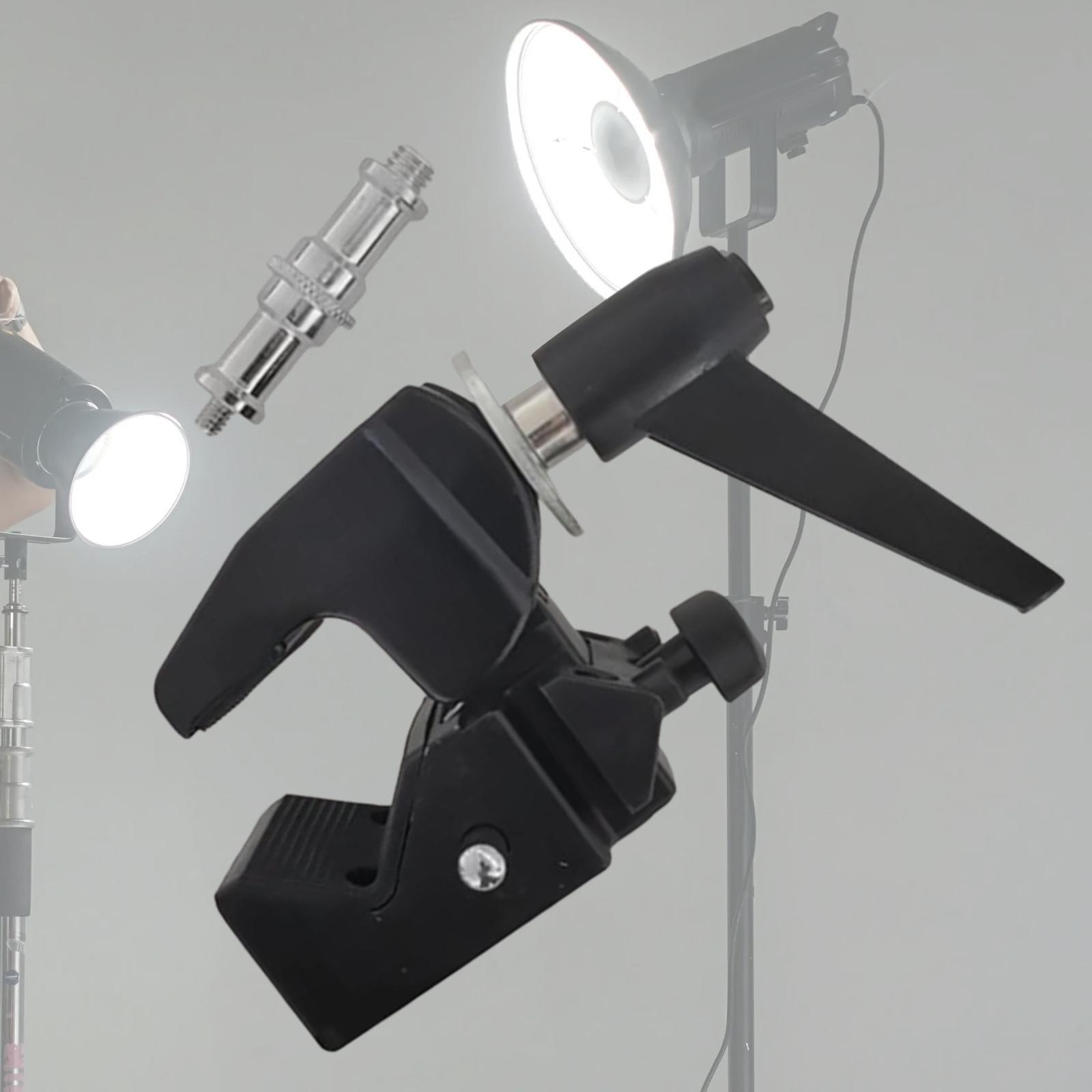 Photography Lighting Mounting Hardware - Penjepit Lampu Fotografi Penjepit Super Perangkat