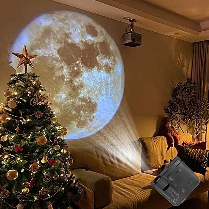 Photography Lighting Diy - Lampu Proyeksi Galaksi Bulan Aurora, Lampu