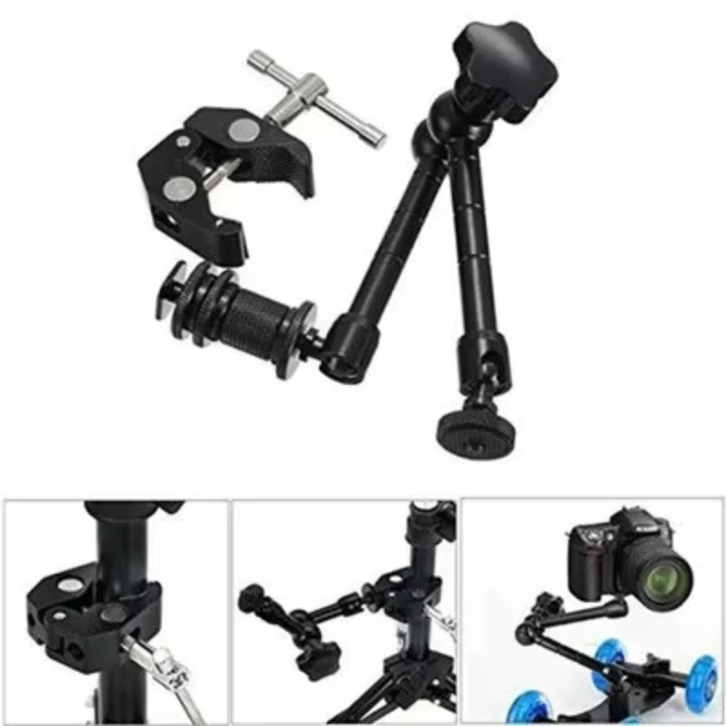 Photography Lighting Description - Super Clamp 7/11 Inci Lengan Artikulasi