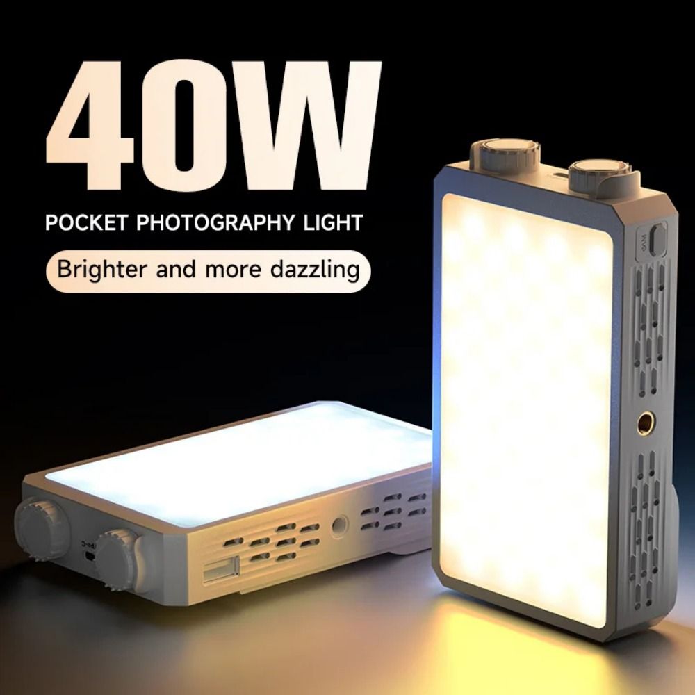 Photography Lighting Color - Lampu Kamera LED RGB 40W 2800-9000K