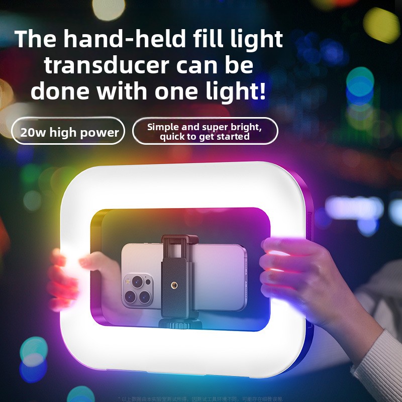Photography Lighting Diy - Lampu Cincin Genggam Baru 2025 untuk