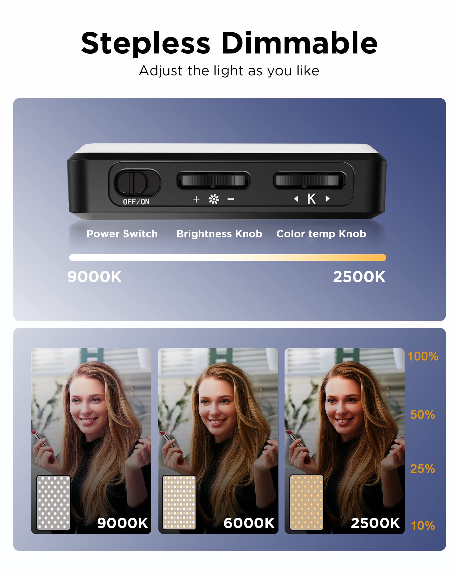 Lampu Selfie LED 3000Mah 120 L - Photography Lighting Circle ulasan dan harga