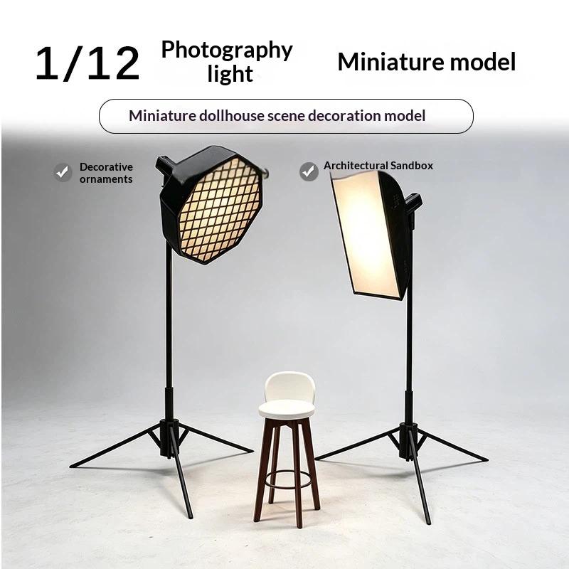 【BS】1/12 Mini Studio Light Sof - Photography Lighting Studio ulasan dan harga
