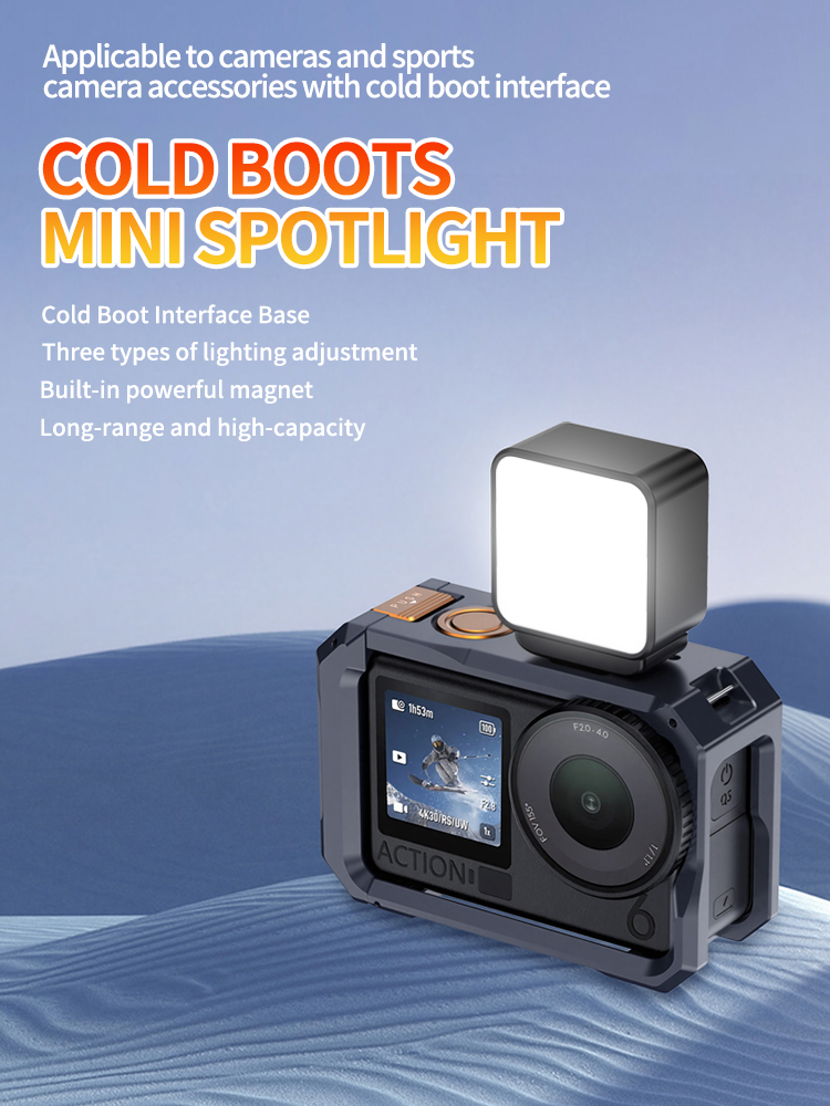 Lampu Video LED Mini Magnetik, - Photography Lighting Description ulasan dan harga