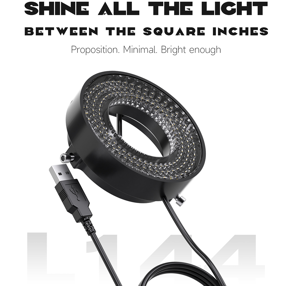 Lampu Cincin LED Mikroskop Mek - Photography Lighting Circle ulasan dan harga