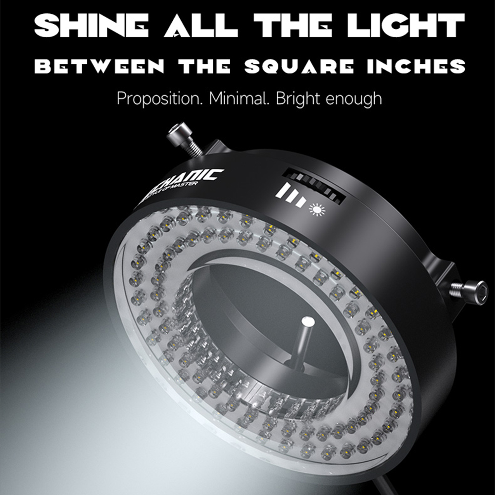 Lampu Cincin LED Mikroskop Mek - Photography Lighting Circle ulasan dan harga