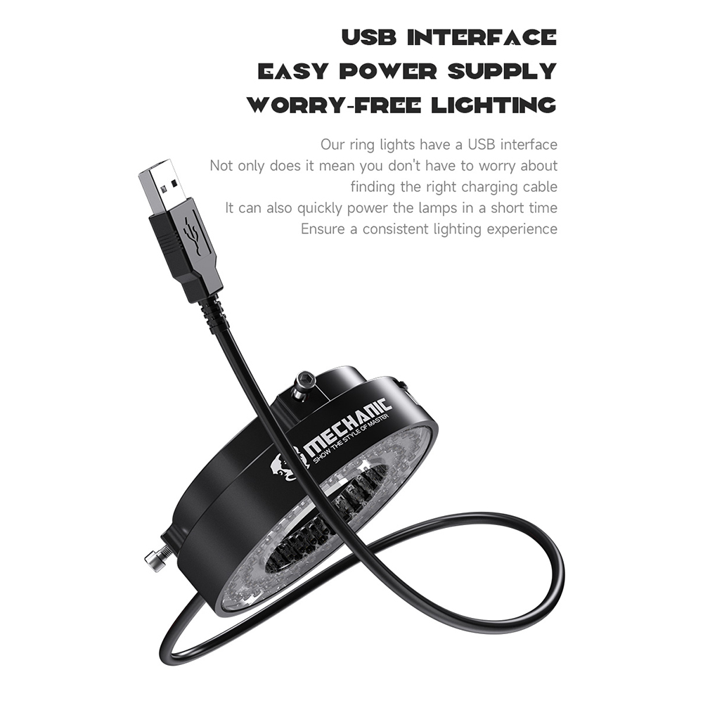 Lampu Cincin LED Mikroskop Mek - Photography Lighting Circle ulasan dan harga