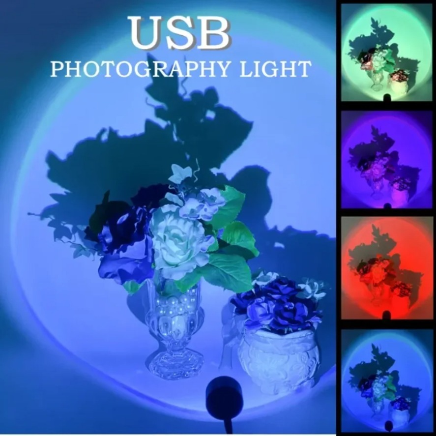 Lampu Proyektor Fotografi USB  - Photography Lighting Circle ulasan dan harga