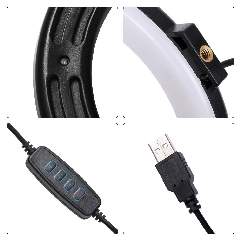 Lampu Ring fotografi LED 16cm/ - Photography Lighting Circle ulasan dan harga