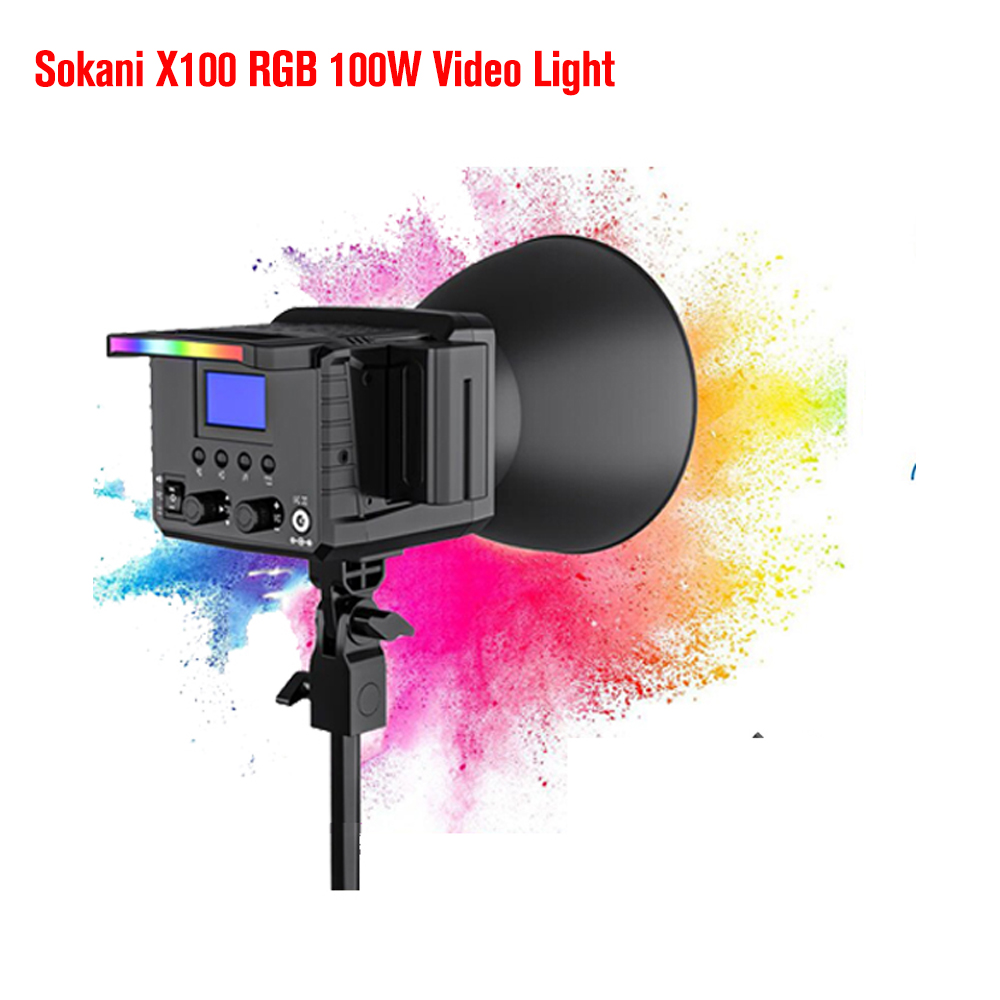 Sokani X100 / X60 Lampu Video  - Photography Lighting Continuous ulasan dan harga