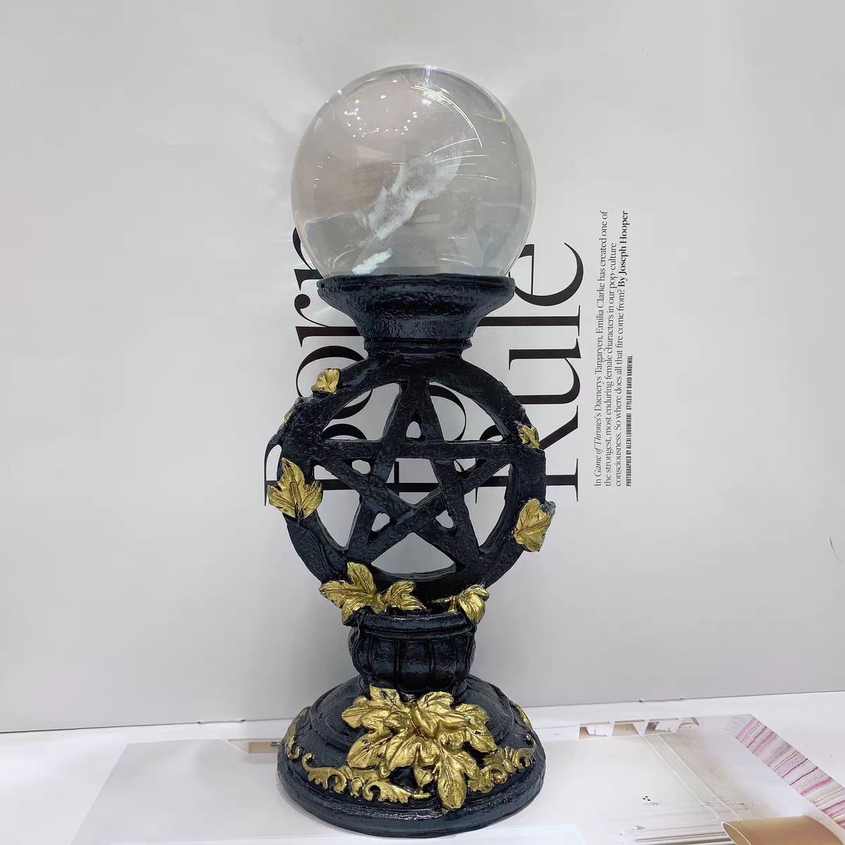 Ornamen Pentagram dengan Alas  - Vintage Photography Lighting ulasan dan harga