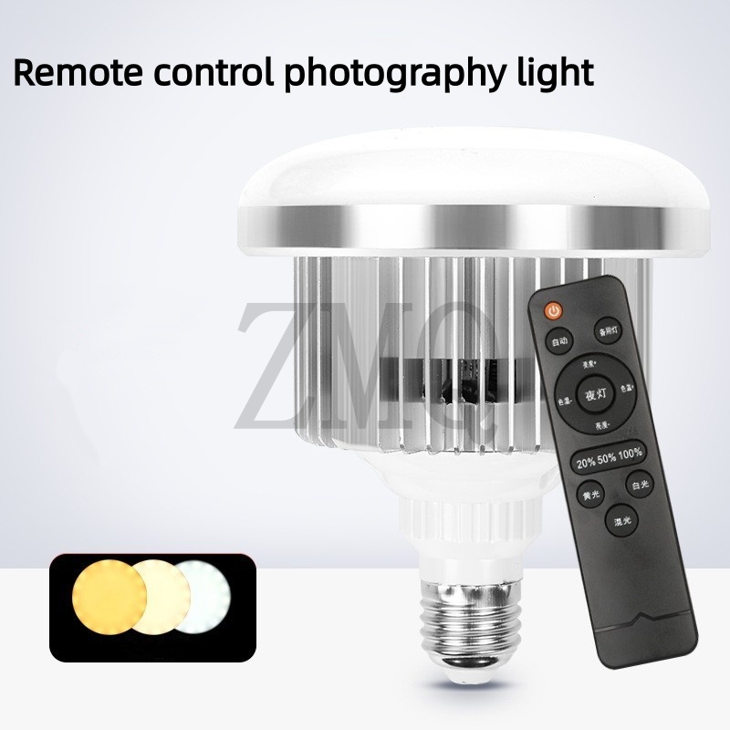 Lampu E27 85W 155W 3200K-5500K - Photography Lighting Color ulasan dan harga