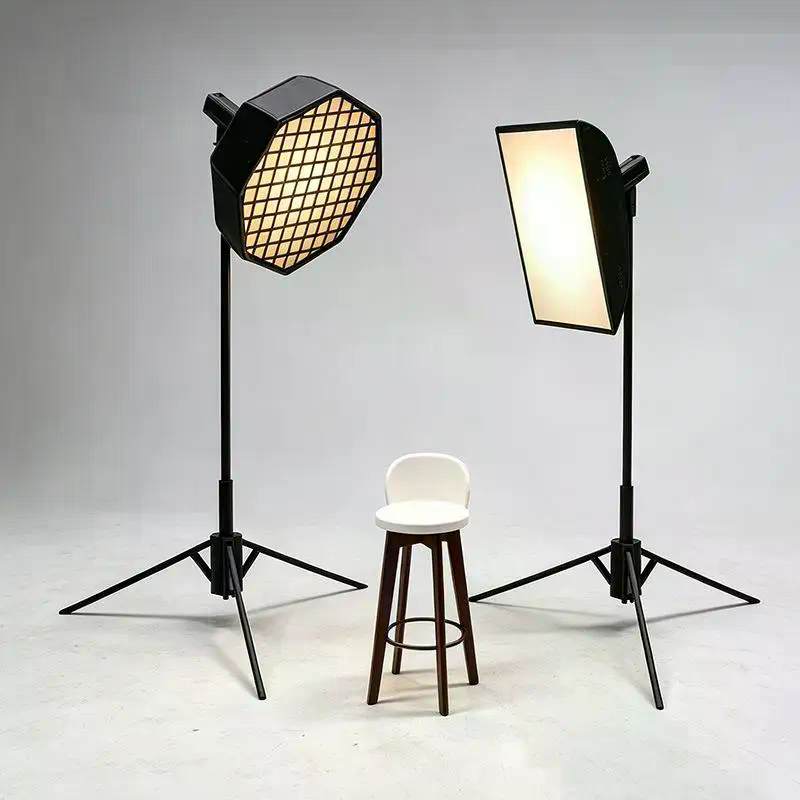/Cna/1/12 Set Lampu Studio Min - Photography Lighting Diy ulasan dan harga