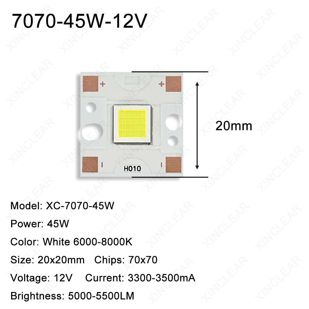 SMD 5050 7070 chip LED 20W 45W - Photography Lighting Diy ulasan dan harga
