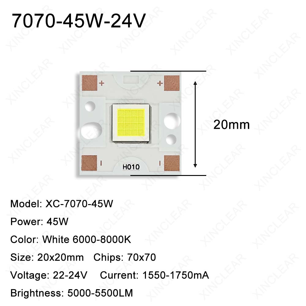 SMD 5050 7070 chip LED 20W 45W - Photography Lighting Diy ulasan dan harga