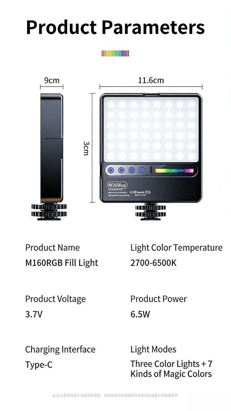 Lampu Saku Fotografi Portabel, - Photography Lighting Color ulasan dan harga