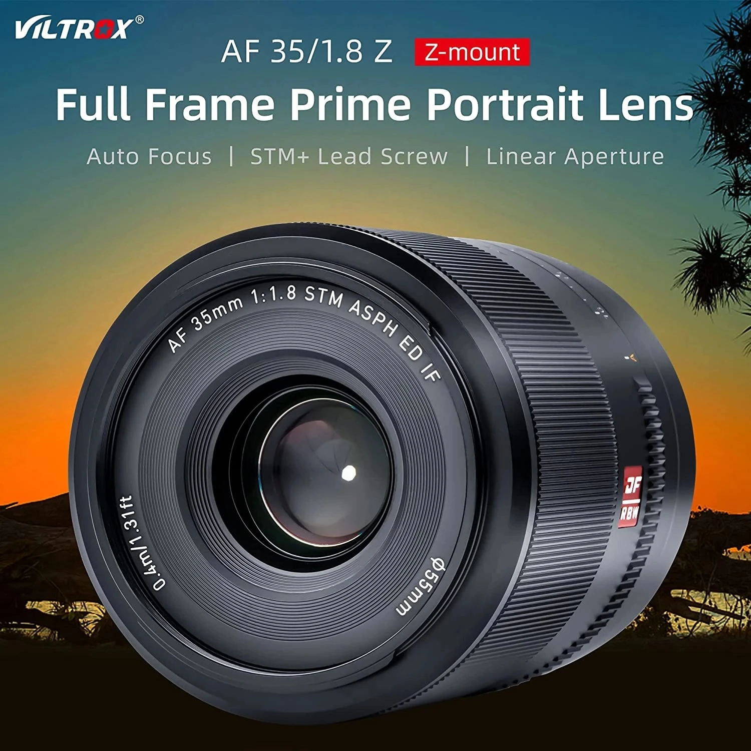 Lensa VILTROX AF 35mm F1.8 BAR - Nikon Camera Z50 ulasan dan harga