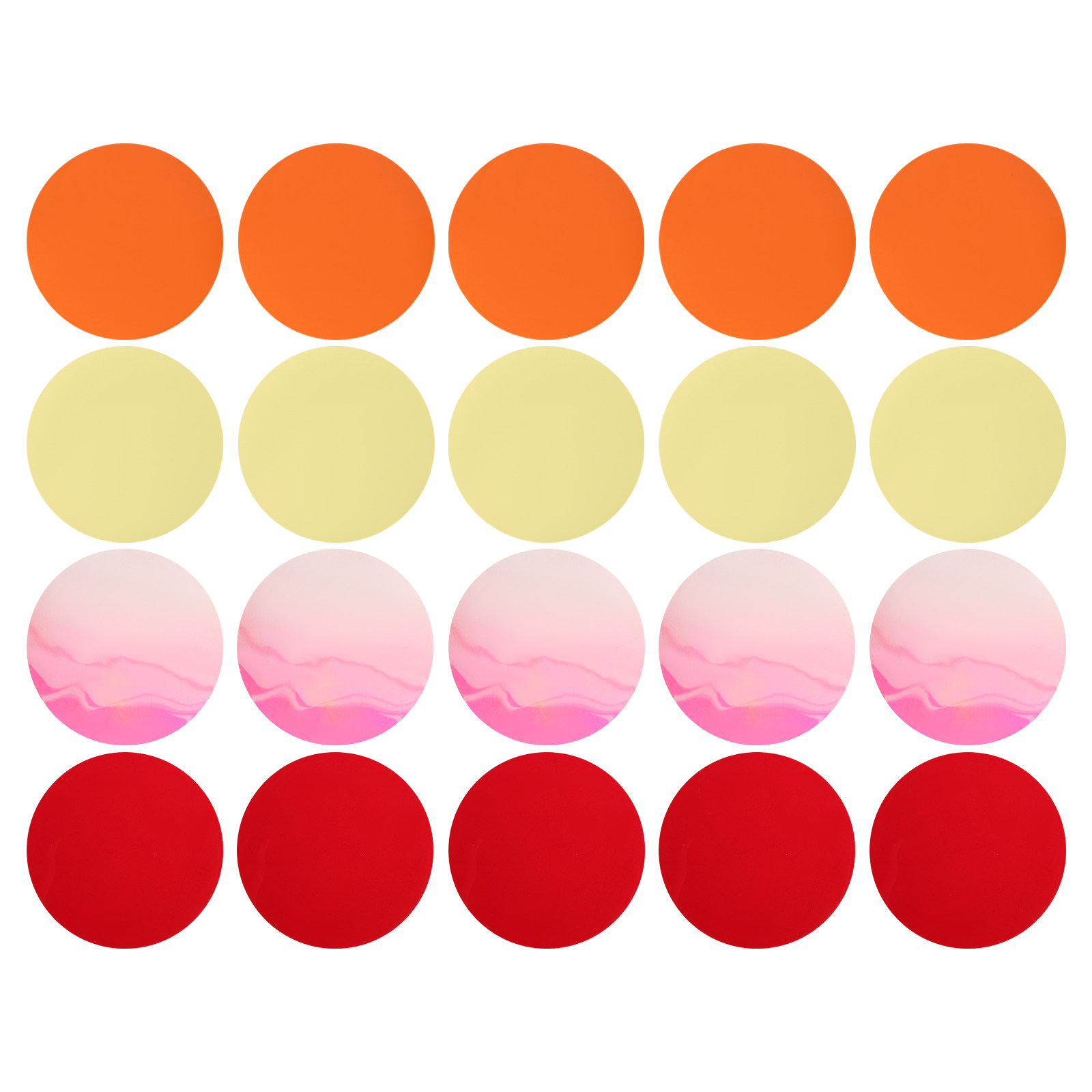 20 buah lembaran difuser cahay - Photography Lighting Color ulasan dan harga