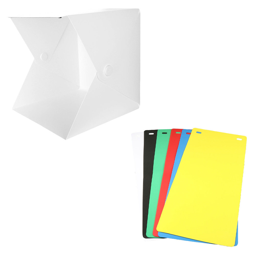 1 Set Kotak Foto Mini Lipat ya - Photography Lighting Studio ulasan dan harga