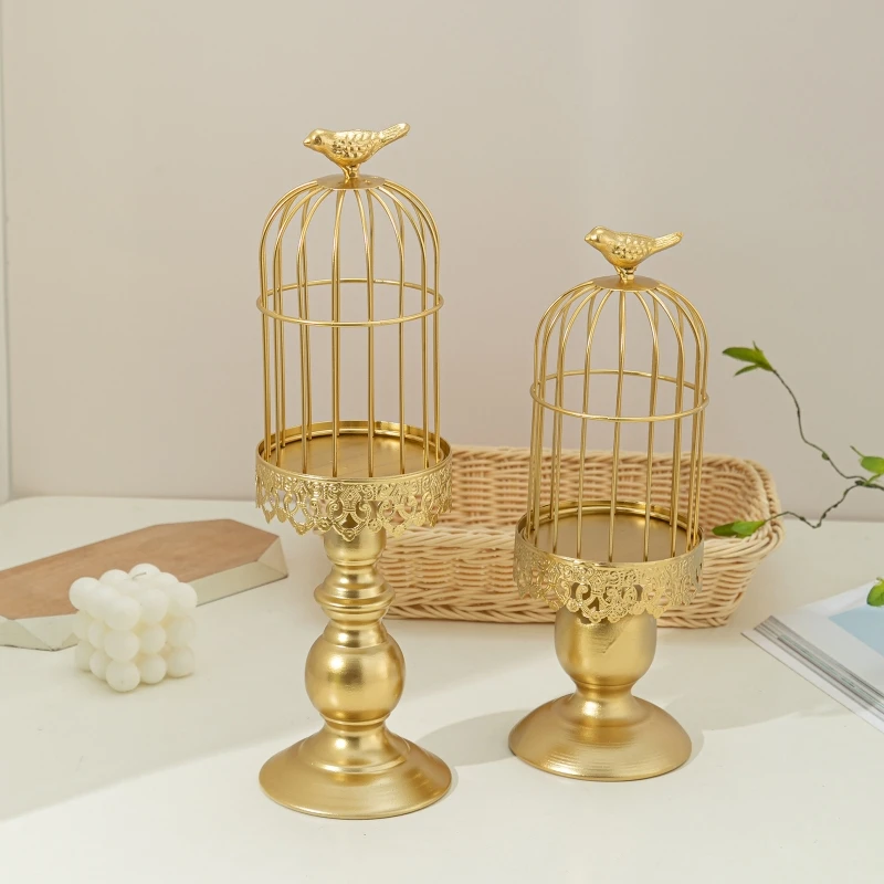 Tempat Lilin Sangkar Burung Vi - Vintage Photography Lighting ulasan dan harga