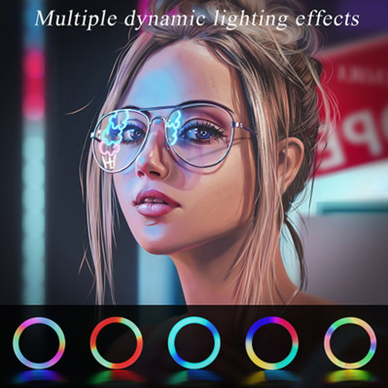 Lampu Cincin Swafoto Led RGB 1 - Photography Lighting Circle ulasan dan harga