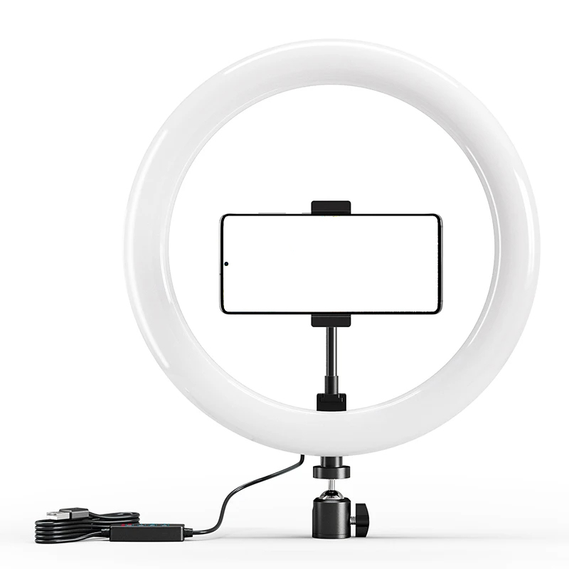 Lampu Cincin Swafoto LED 10 In - Photography Lighting Circle ulasan dan harga