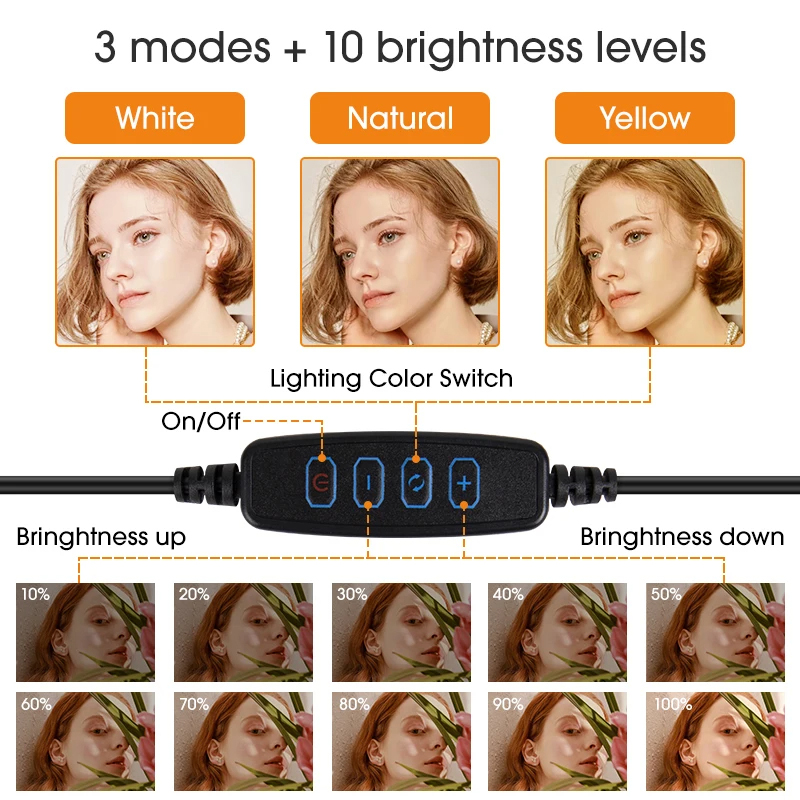 Lampu Cincin Swafoto LED 10 In - Photography Lighting Circle ulasan dan harga