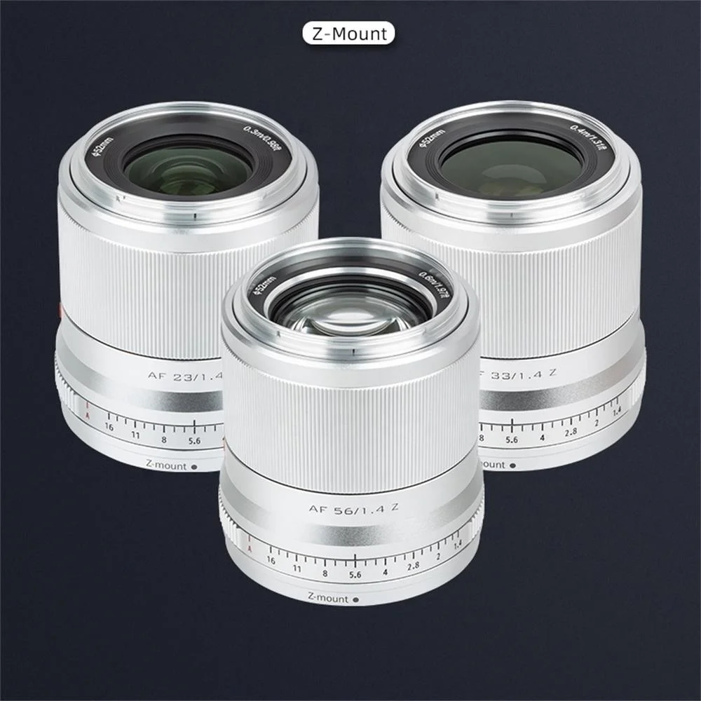 Lensa Viltrox 23mm 33mm 56mm 1 - Nikon Camera Z50 ulasan dan harga