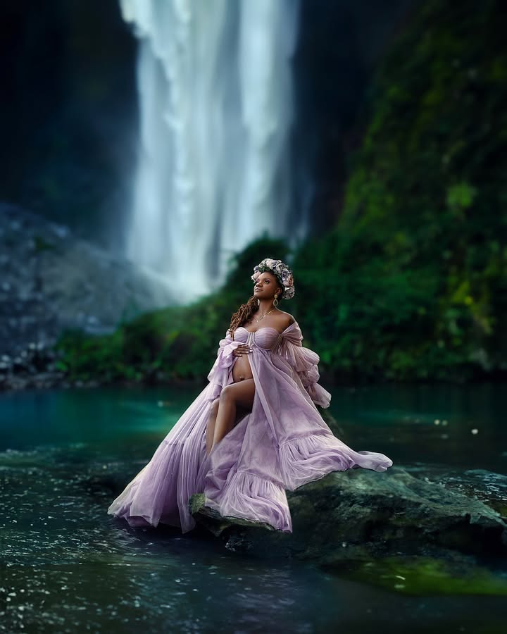 Gaun Fotografi Gravida Lengan  - Vintage Photography Lighting ulasan dan harga