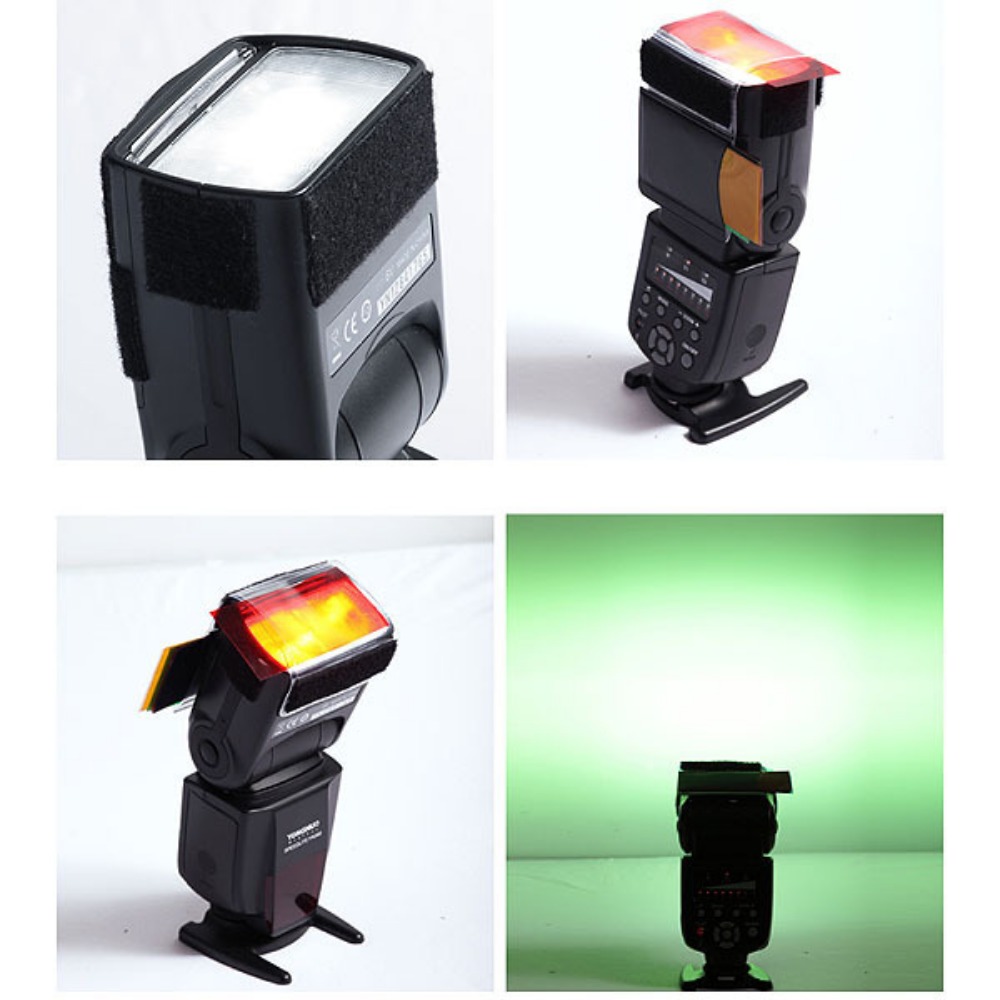 Kit Filter Pencahayaan Gel Fla - Photography Lighting Diy ulasan dan harga