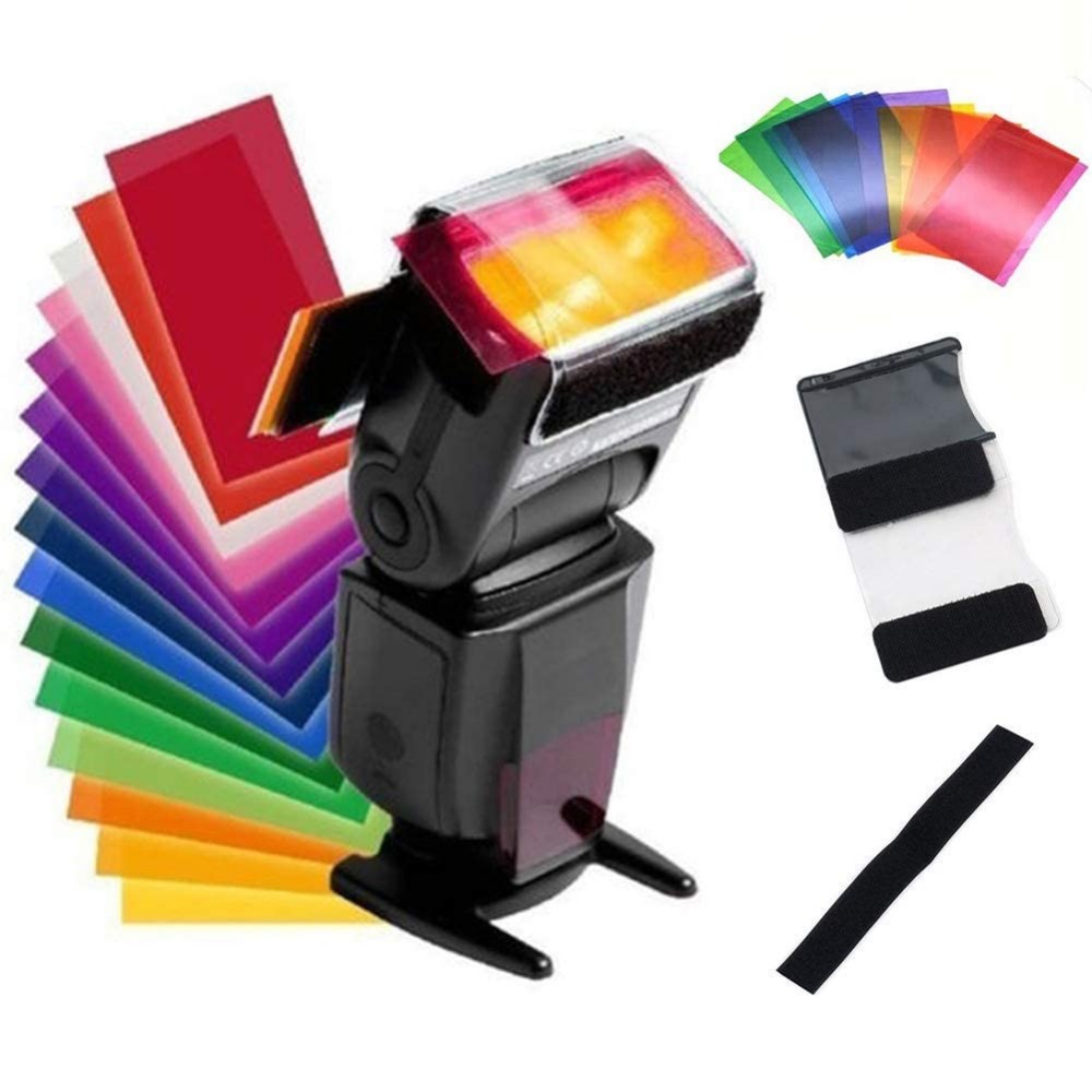 Kit Filter Pencahayaan Gel Fla - Photography Lighting Diy ulasan dan harga