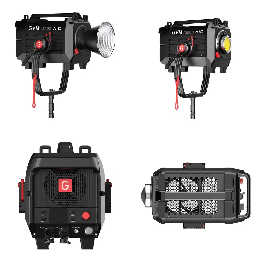 GVM SD1200B AIO 1200W Lampu So - Photography Lighting Studio ulasan dan harga