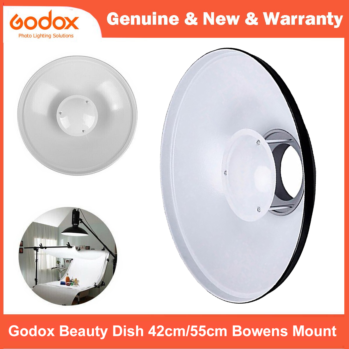 Godox BDR-W kecantikan, piring - Beauty Dish 55Cm ulasan dan harga