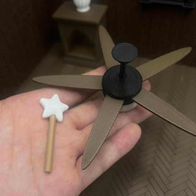 Kipas Angin Miniatur dengan La - Vintage Photography Lighting ulasan dan harga