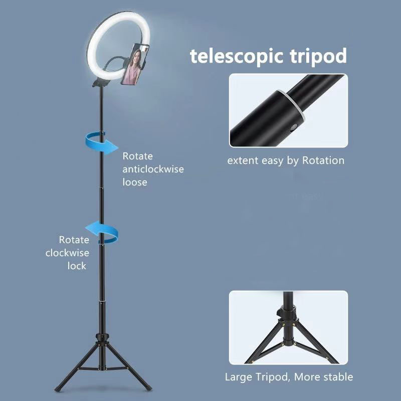 Lampu Ring LED 26 33CM dengan  - Photography Lighting Circle ulasan dan harga