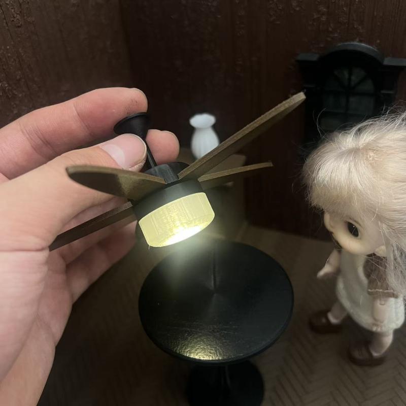 Kipas Angin Mini Vintage 1/12  - Vintage Photography Lighting ulasan dan harga