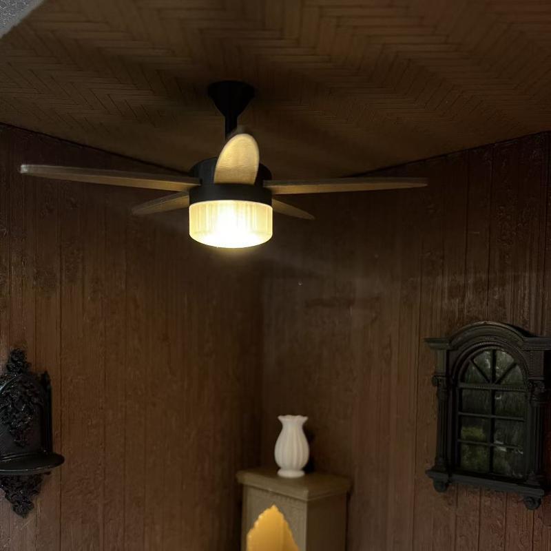Kipas Angin Mini Vintage 1/12  - Vintage Photography Lighting ulasan dan harga