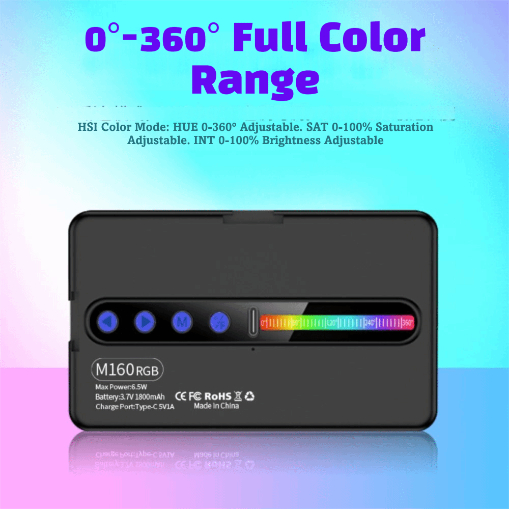 Lampu Video LED RGB yang Dapat - Photography Lighting Color ulasan dan harga